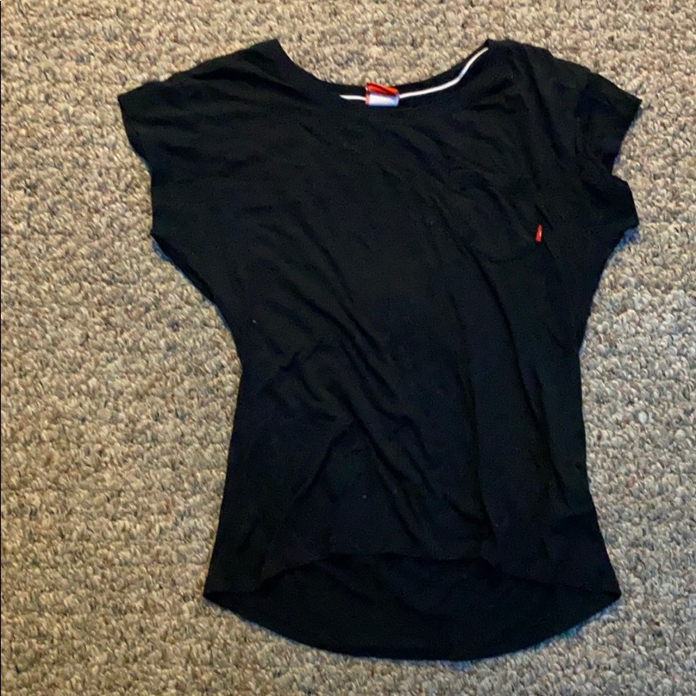 Black nike short sleeve shirt